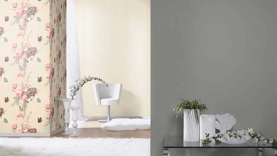 BARBARA Home Tapete Struktur Textil Cremeweiß 527230 3 BARBARA Home Tapete Struktur Textil Cremeweiß 527230 – Bild 3