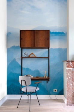 Digitaldruck Landschaft Berge Blau Weiß Petrol ML1101 -Home Wallpaper Store Digitaldruck Landschaft Berge Blau Weiss Petrol ML1101 63217697 1