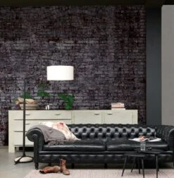 Rasch Fototapete Vlies 940954 Steinoptik Dunkelgrau -Home Wallpaper Store Fototapete Vlies Rasch Backstein Dunkelgrau 940954 63216082 2