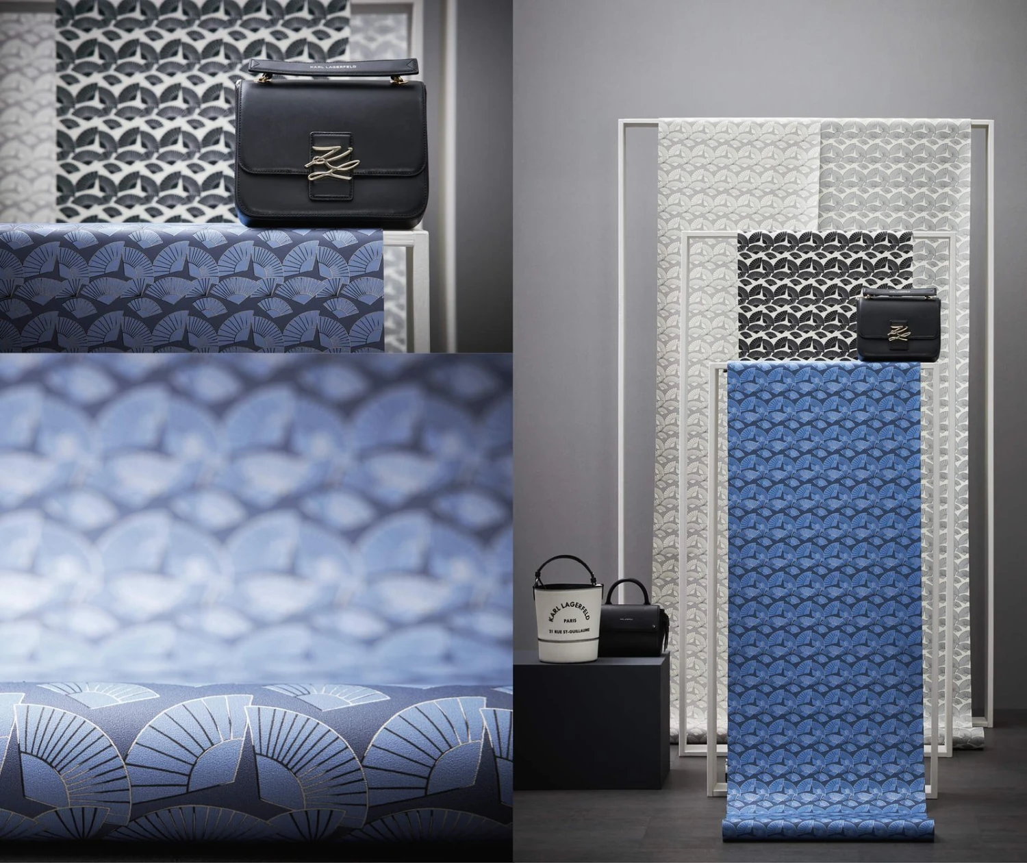 A.S. Creation Karl Lagerfeld Designer Vliestapete Avantgarde Fächer 4 A.S. Creation Karl Lagerfeld Designer Vliestapete Avantgarde Fächer – Bild 4