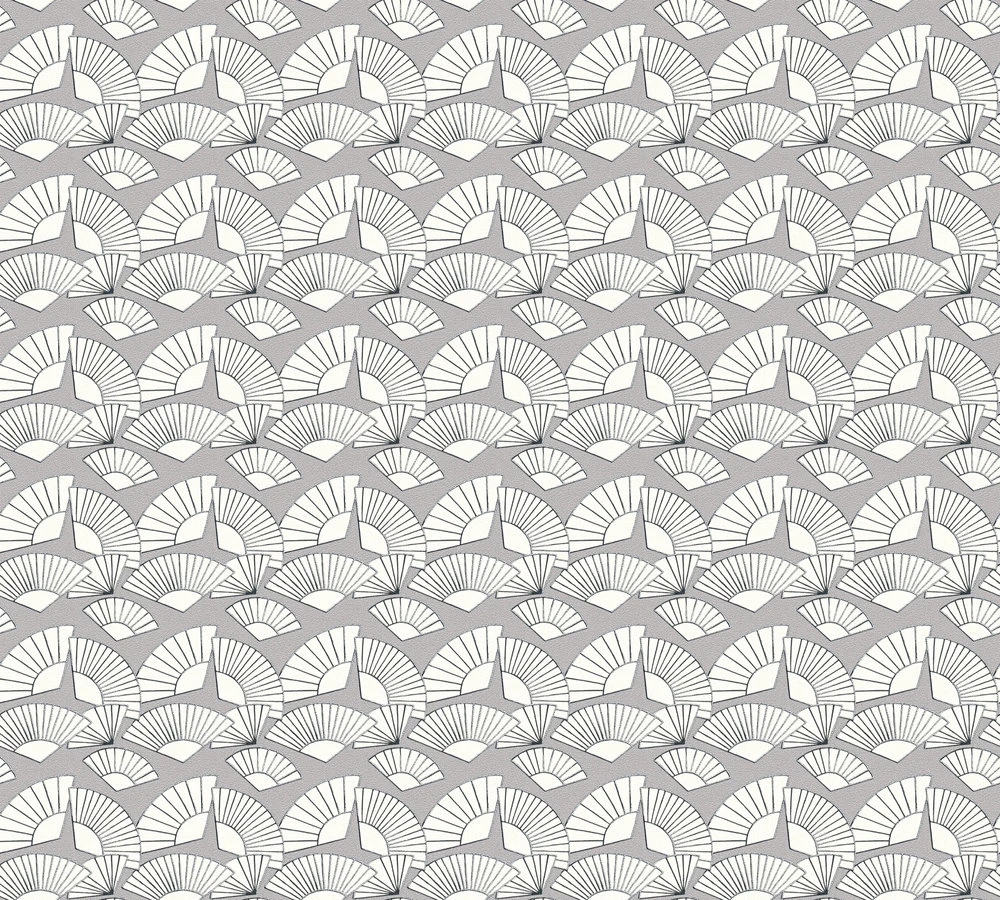 A.S. Creation Karl Lagerfeld Designer Vliestapete Avantgarde Fächer 1 A.S. Creation Karl Lagerfeld Designer Vliestapete Avantgarde Fächer