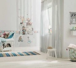 Home Wallpaper Store -Home Wallpaper Store Kinder Wandbild Zirkusmanege grau bunt Jonas Koetz 46508 192164