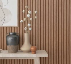 Marburg Vliestapete Paneele Holz Optik Braun 33958 -Home Wallpaper Store Marburg Vliestapete gestreift Braun 33958 Botanica 63213232 6