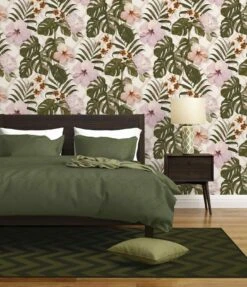 A.S. Creation Michalsky Tapete Vlies Blumen Floral Weiß Rosa 36518-1 -Home Wallpaper Store Michalsky Tapete Vlies Blueten Floral weiss rosa 2