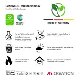 A.S. Creation Premium Fototapete Vlies Stein Beton-Wand Rost Grau -Home Wallpaper Store Premium Fototapete Vlies Stein Beton Wand Rost grau 63205436 2