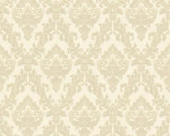 Flock Tapete Ornament Creme-beige Architects Paper 33582-2