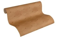 Vliestapete Waben-Optik Lutèce Braun 32659-6 -Home Wallpaper Store Tapete Grafik AS Creation braun 32659 6 170072