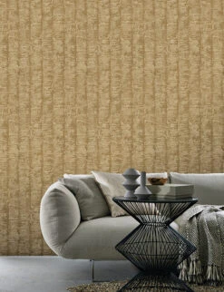 Tapete Kretschmer Deluxe Streifen Gold Glanz 41001-60