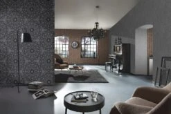 Tapete Kretschmer Deluxe Struktur Uni Taupe Grau 41000-00 -Home Wallpaper Store Tapete Kretschmer Deluxe Struktur Uni taupe grau 2