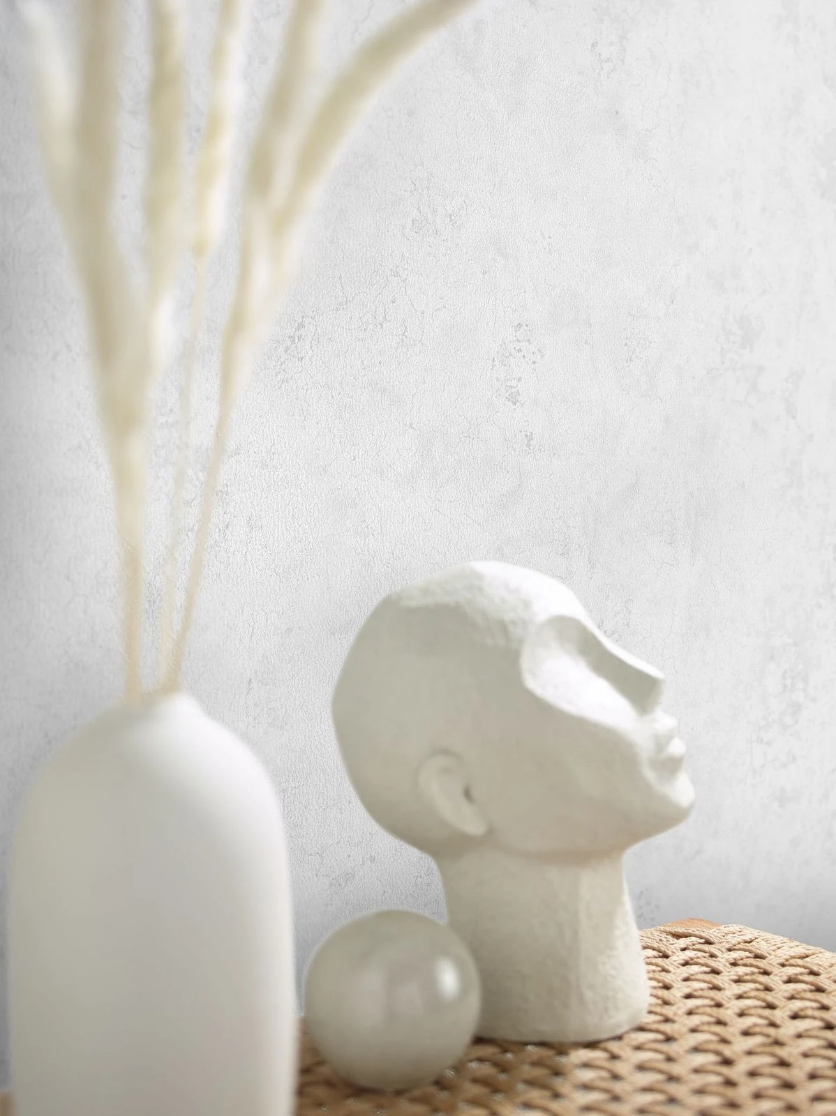 Papis Loveday Tapete 86740 Uni Struktur Weiss 2 Papis Loveday Tapete 86740 Uni Struktur Weiss – Bild 2