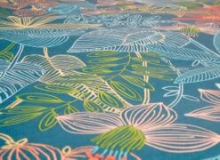 Tapete Selbstklebend Blau Bunt Floral Blätter 368291 -Home Wallpaper Store Tapete Selbstklebend blau bunt Floral Blaetter 368291 63203731 4