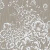 Tapete Textil Floral Taupe Silber Architects Paper 30657-4