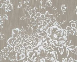 Tapete Textil Floral Taupe Silber Architects Paper 30657-4