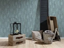 A.S. Creation Tapete Vlies 36497-2 Floral Blätter Blau Braun -Home Wallpaper Store Tapete Vlies 36497 2 Floral Blaetter blau braun 63202785 2
