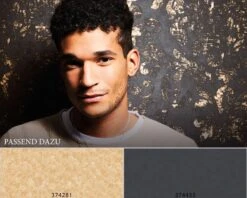 Tapete Vlies 37413-2 Barock-Design Schwarz Gold -Home Wallpaper Store Tapete Vlies 37413 2 Barock Design schwarz gold 63202688 1