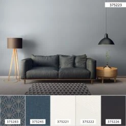 A.S. Creation Tapete Vlies 37522-3 Geometrisch Grau-silber -Home Wallpaper Store Tapete Vlies 37522 3 Geometrisch grau silber 63206031 3