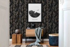 A.S. Creation Tapete Vlies 37526-1 Floral Schwarz Grau Braun -Home Wallpaper Store Tapete Vlies 37526 1 Floral schwarz grau braun 63206045 1