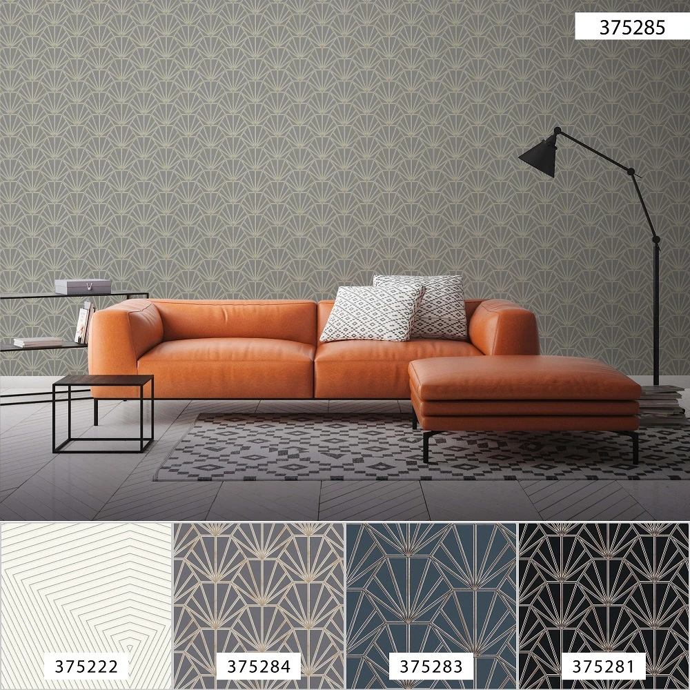 A.S. Creation Tapete Vlies 37528-5 Ornamente Grau Gold Weiß 7 A.S. Creation Tapete Vlies 37528-5 Ornamente Grau Gold Weiß – Bild 7