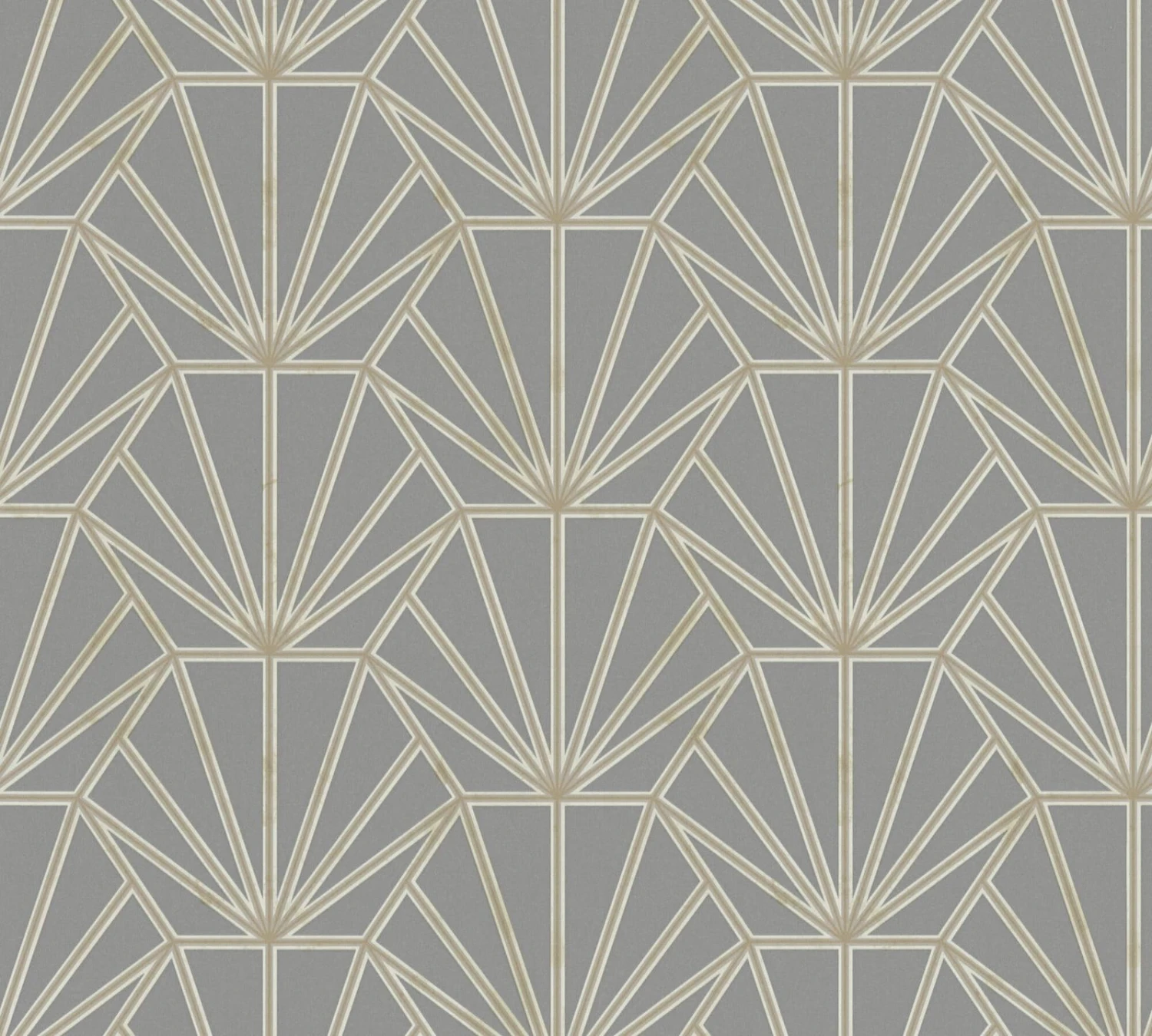 A.S. Creation Tapete Vlies 37528-5 Ornamente Grau Gold Weiß 2 A.S. Creation Tapete Vlies 37528-5 Ornamente Grau Gold Weiß – Bild 2