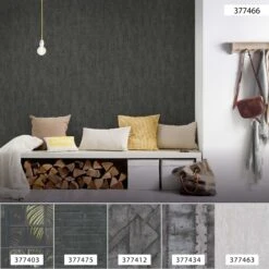 A.S. Creation Tapete Vlies 37746-6 Rinde Baum Anthrazit -Home Wallpaper Store Tapete Vlies 37746 6 Rinde Baum anthrazit 63205807 5