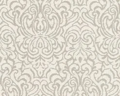 Tapete Vlies Barock Grau Weiß Tessuto 96193-3