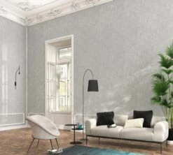 Tapete Vlies Beton-Optik Struktur Metallic Grau 32815 -Home Wallpaper Store Tapete Vlies Beton Optik Struktur Metallic grau 32815 63207655 3