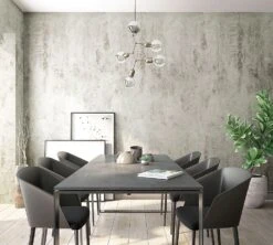 Tapete Vlies Beton-Optik Grau Hellblau Marburg 31777