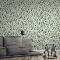 A.S. Creation Tapete Vlies Blätter Blüten Weiss Grün 37044-1 -Home Wallpaper Store Tapete Vlies Blaetter Blueten weiss gruen 37044 1 63202168 8