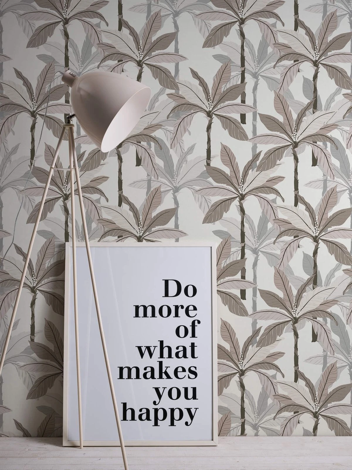 A.S. Creation Tapete Vlies Blätter Palmen Weiß Beige Grau 37530-5 3 A.S. Creation Tapete Vlies Blätter Palmen Weiß Beige Grau 37530-5 – Bild 3