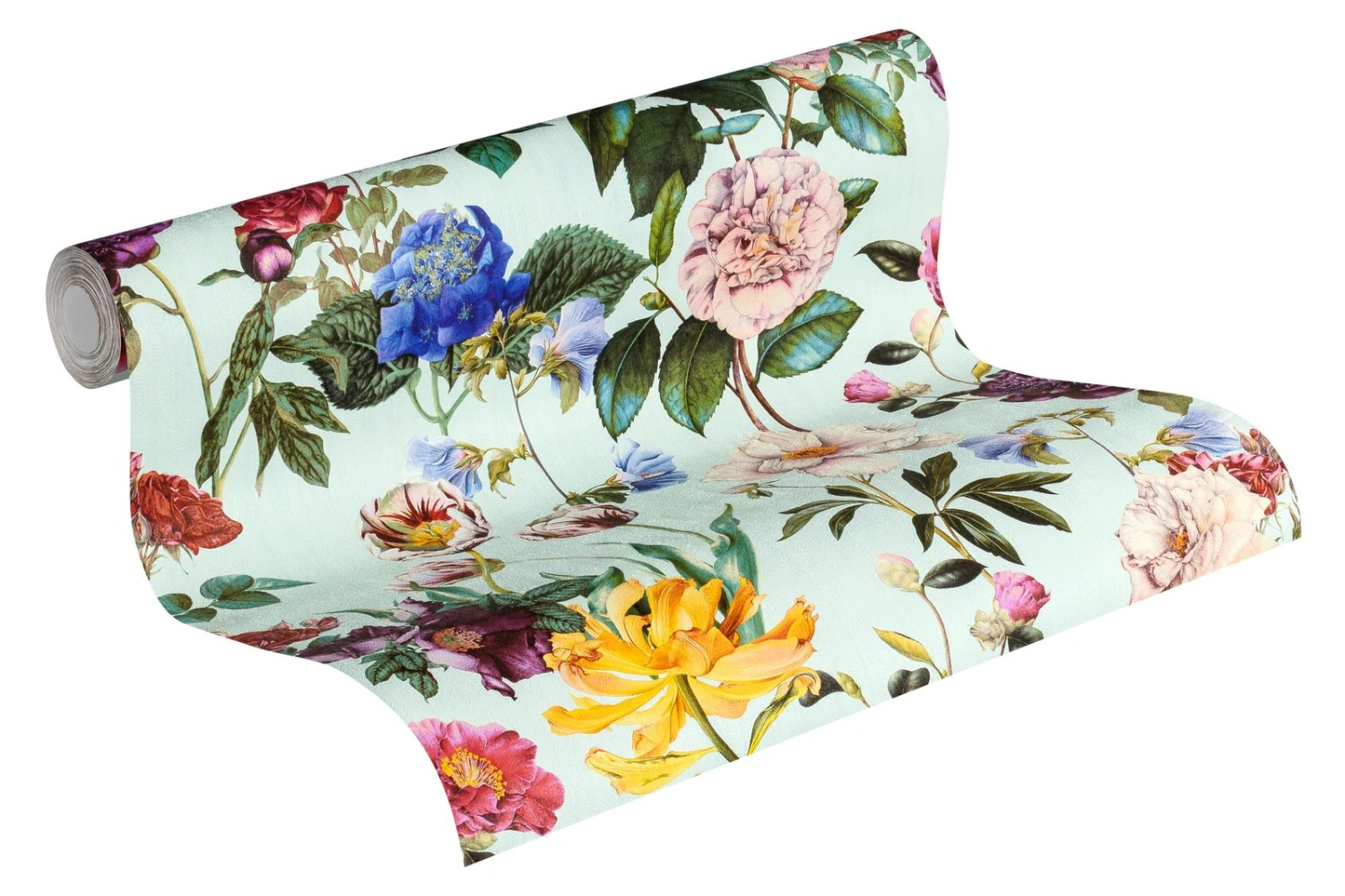 Tapete Vlies Blüten Hellblau Grün Jette Joop 37336-2 1 Tapete Vlies Blüten Hellblau Grün Jette Joop 37336-2