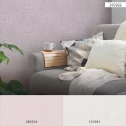 Tapete Vlies Blumen Floral Textil Rosa 38092-2 -Home Wallpaper Store Tapete Vlies Blumen Floral Textil rosa 38092 2 63209822 1