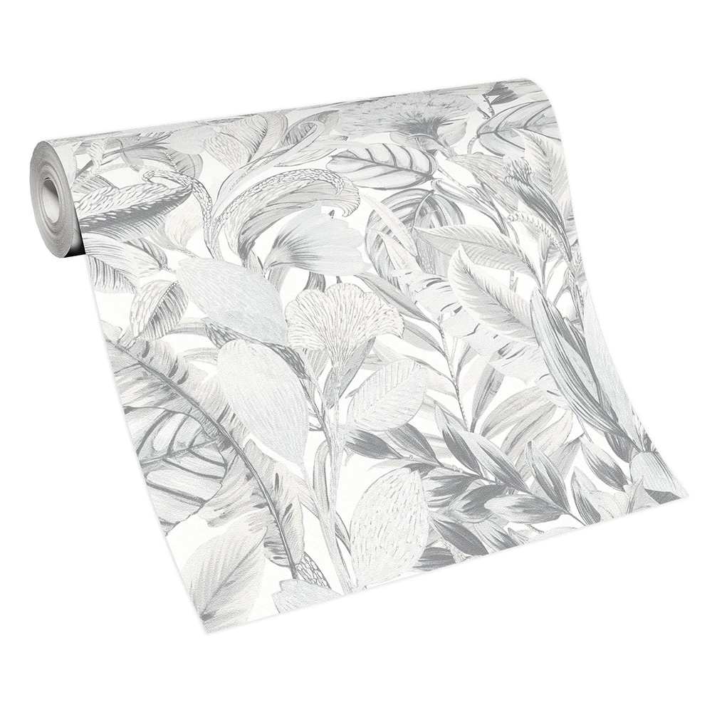 Tapete Vlies ELLE Blumen Floral Grau Weiß 10202-10 5 Tapete Vlies ELLE Blumen Floral Grau Weiß 10202-10 – Bild 5