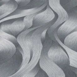 Tapete Vlies ELLE Wellen Grafik Anthrazit 10204-15 -Home Wallpaper Store Tapete Vlies ELLE Wellen Grafik anthrazit 10204 15 63210332 2
