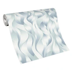 Tapete Vlies ELLE Wellen Grafik Türkis Glitzer 10204-18 -Home Wallpaper Store Tapete Vlies ELLE Wellen Grafik tuerkis Glitzer 10204 18 63210333 4