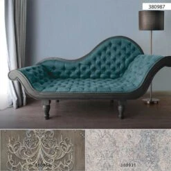 Tapete Vlies Einfarbig Streifen Blau 38098-7 -Home Wallpaper Store Tapete Vlies Einfarbig Streifen blau 38098 7 63209854 1