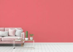 Tapete Vlies Einfarbig Struktur Rot 37750-2