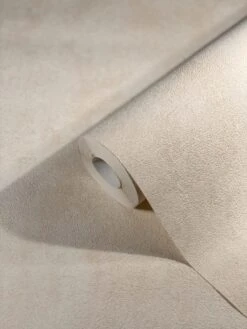 Tapete Vlies Einfarbig Textil Creme Glanz 32712 -Home Wallpaper Store Tapete Vlies Einfarbig Textil creme Glanz 32712 63208520 2