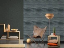 Tapete Vlies Einfarbig Vintage Anthrazit 36714-2 -Home Wallpaper Store Tapete Vlies Einfarbig Vintage anthrazit 36714 2 2