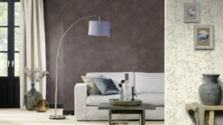 Tapete Vlies Einfarbig Meliert Anthrazit Finca 416909 -Home Wallpaper Store Tapete Vlies Einfarbig meliert anthrazit Finca 416909 63203657