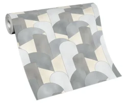 Tapete Vlies Elle Bögen 3D Silber Gold Glitzer 10155-10 7 Tapete Vlies Elle Bögen 3D Silber Gold Glitzer 10155-10 -Home Wallpaper Store Tapete Vlies Elle Boegen 3D silber gold Glitzer 10155 10 63207012