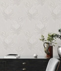 Tapete Vlies Federn Klassik Creme Weiß 38009-1 -Home Wallpaper Store Tapete Vlies Federn Klassik creme weiss 38009 1 63209812