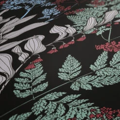 Tapete Vlies Floral Blumen Schwarz Grün Rot 37751-1 -Home Wallpaper Store Tapete Vlies Floral Blumen schwarz gruen rot 37751 1 63208237 4