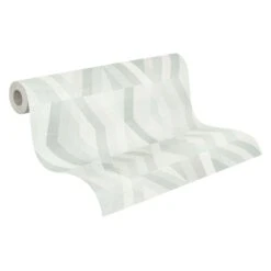 A.S. Creation Tapete Vlies Grafisch Rauten Grau Weiß Taupe 37533-4