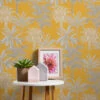 A.S. Creation Tapete Vlies Michalsky Floral Palmen Gelb Grau 37983-3