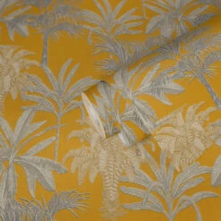 A.S. Creation Tapete Vlies Michalsky Floral Palmen Gelb Grau 37983-3 -Home Wallpaper Store Tapete Vlies Michalsky Floral Palmen gelb grau 37983 3 63208869 1