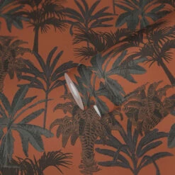 A.S. Creation Tapete Vlies Michalsky Floral Palmen Orange Grau 37983-4 -Home Wallpaper Store Tapete Vlies Michalsky Floral Palmen orange grau 37983 4 63208870 2