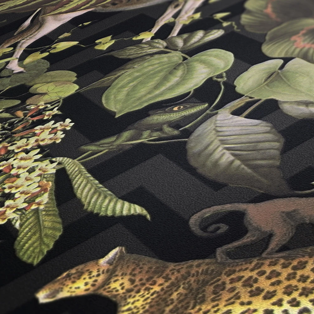 A.S. Creation Tapete Vlies Michalsky Pflanzen Grün Schwarz 37990-1 3 A.S. Creation Tapete Vlies Michalsky Pflanzen Grün Schwarz 37990-1 – Bild 3