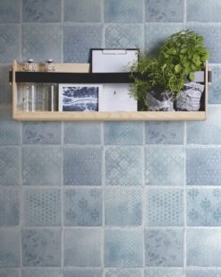 Tapete Vlies Neue Bude 37388-2 Kacheln Blau Weiss -Home Wallpaper Store Tapete Vlies Neue Bude 37388 2 Kacheln blau weiss 63202662 4