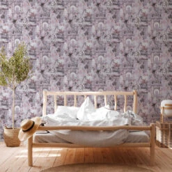 A.S. Creation Tapete Vlies Orient Muster Lila Grau 38174-4 6 A.S. Creation Tapete Vlies Orient Muster Lila Grau 38174-4 -Home Wallpaper Store Tapete Vlies Orient Muster lila grau 38174 4 63211539 3
