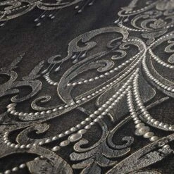 Tapete Vlies Ornamente Barock Anthrazit Gold 38096-4 -Home Wallpaper Store Tapete Vlies Ornamente Barock anthrazit gold 38096 4 63209840 2